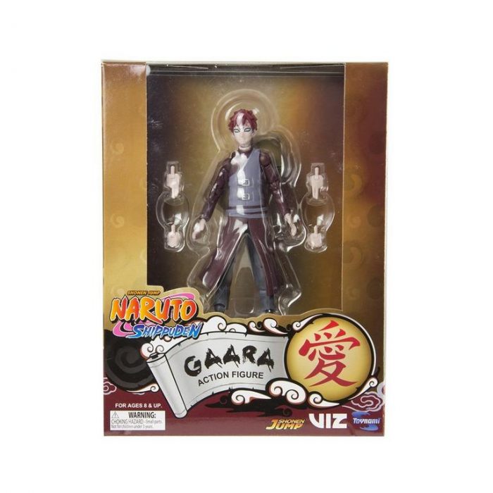 Toynami Naruto Shippuden: Gaara 4-Inch Poseable Action Figure